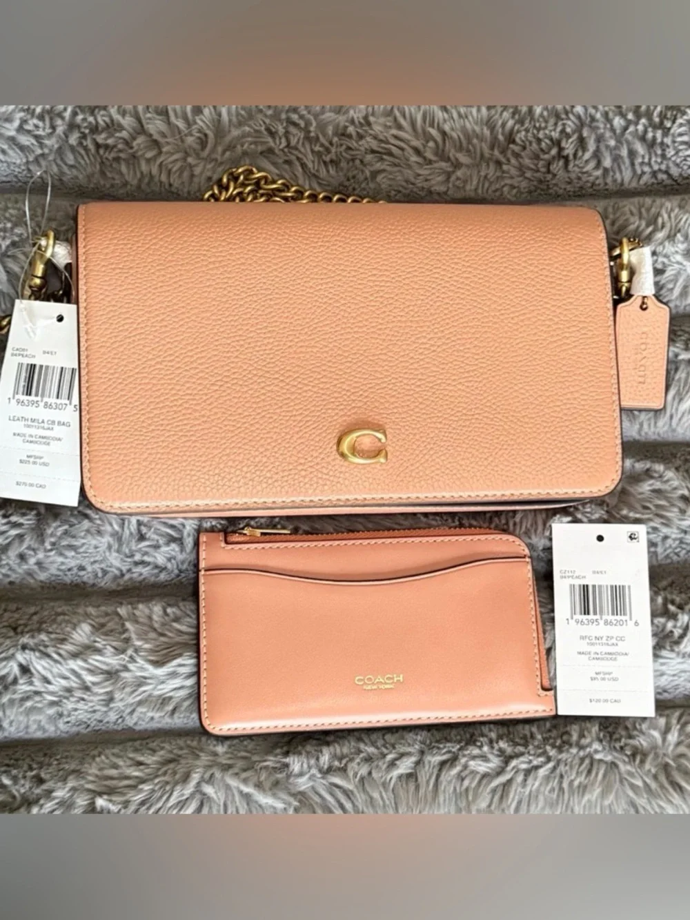 NWT Coach Crossbody with Card Case - Picture 1 of 8